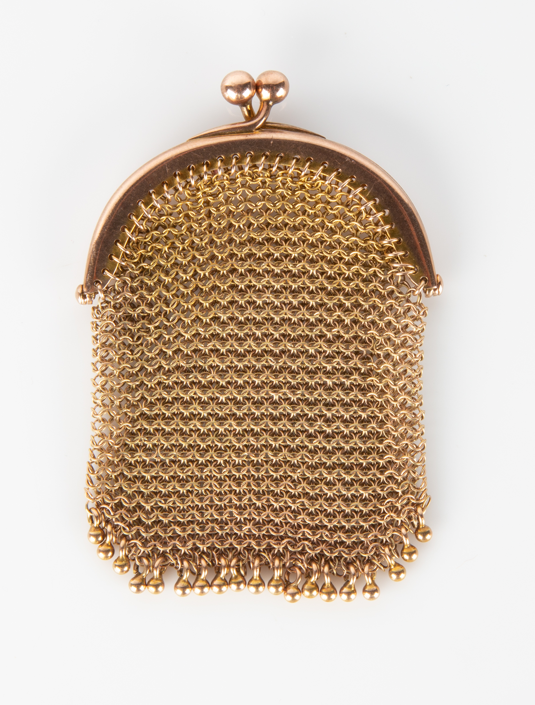 VINTAGE GOLD CHANGE PURSE ?14.0 g.