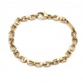 VINTAGE GOLD LINK BRACELET, IT