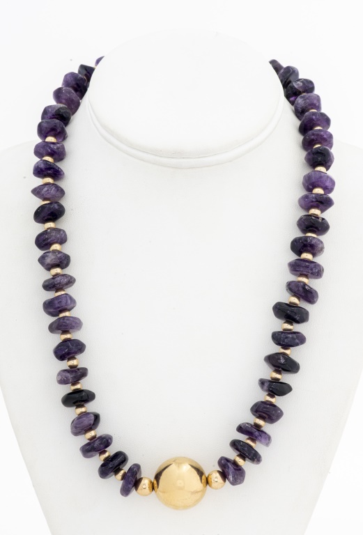 VINTAGE GOLD-TONE TUMBLED