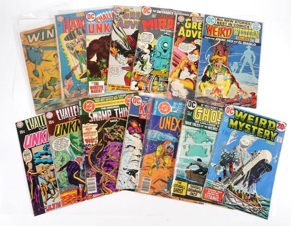 VINTAGE GOLDEN AGE BRONZE AGE DC