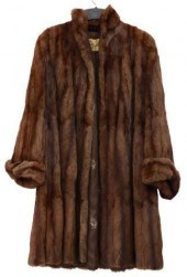 VINTAGE GOLDSTEINS FURS BROWN