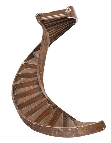 VINTAGE GRAIN PAINTED MODEL OF