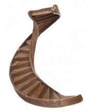 VINTAGE GRAIN PAINTED MODEL OF