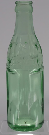 VINTAGE GREEN GLASS SODA WATER