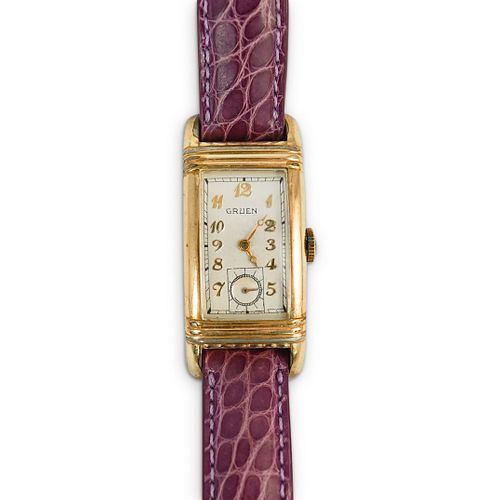 VINTAGE GRUEN GOLD PLATED