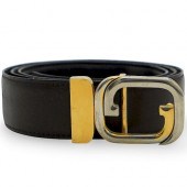 VINTAGE GUCCI LEATHER BELTDESC