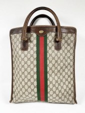 VINTAGE GUCCI MONOGRAM LARGE T