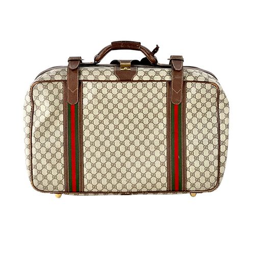 VINTAGE GUCCI MONOGRAM LUGGAGE