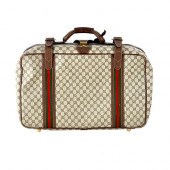 VINTAGE GUCCI MONOGRAM LUGGAGE