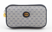 VINTAGE GUCCI NAVY BLUE CLUTCH