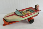 VINTAGE HAJI JAPAN TIN TOY SPE