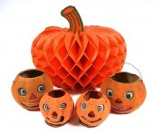 VINTAGE HALLOWEEN PAPER MACHE