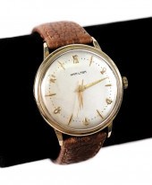 VINTAGE HAMILTON 10K YELLOW GO