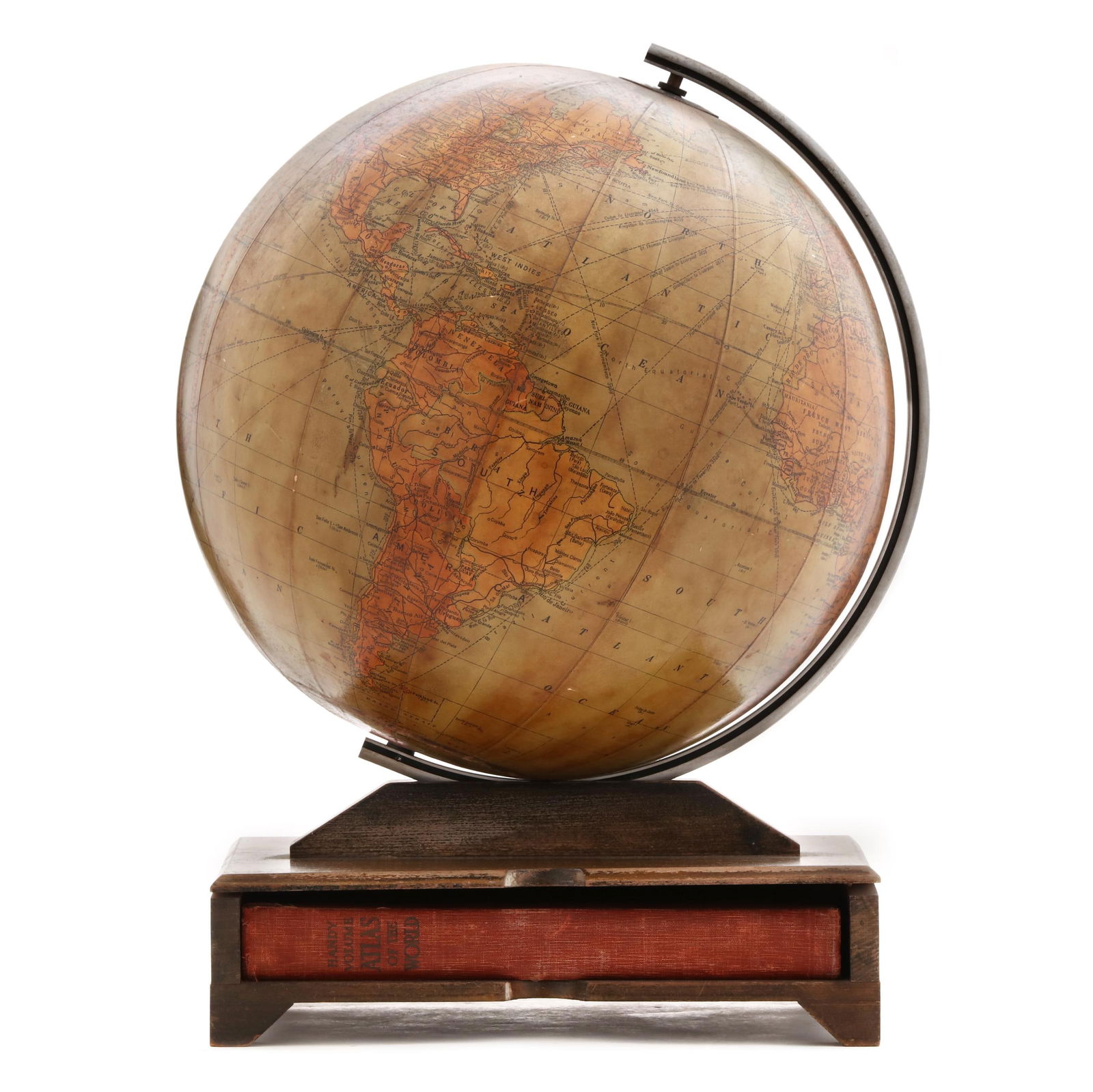 VINTAGE HAMMOND'S TERRESTRIAL GLOBE
