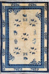 VINTAGE HAND KNOTTED CHINESE P