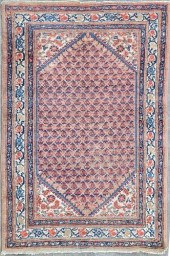 VINTAGE HAND KNOTTED MAHAL CAR