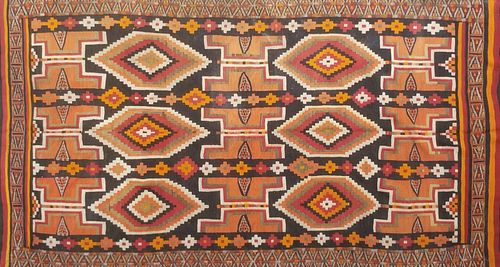 VINTAGE HAND LOOMED KILIM