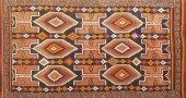 VINTAGE HAND LOOMED KILIM CARP