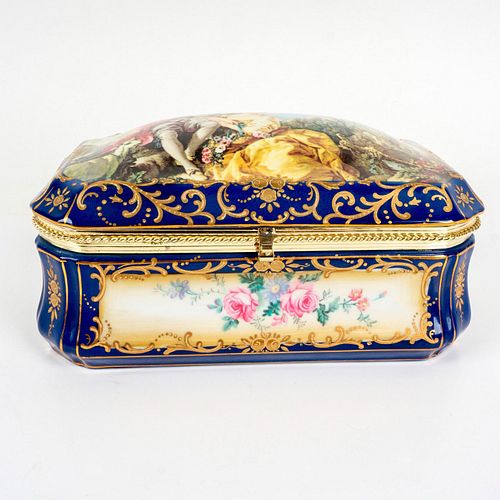 VINTAGE HAND PAINTED EXTRA LARGE