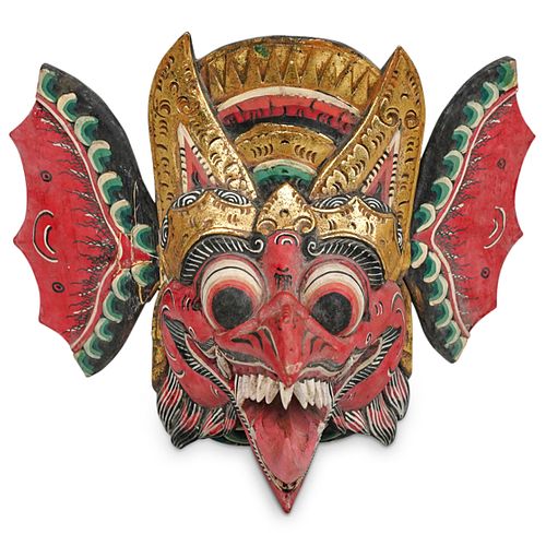 VINTAGE HAND PAINTED INDONESIAN