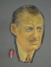 Vintage hand painted marquis o