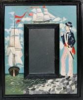 VINTAGE HAND PAINTED NAUTICAL