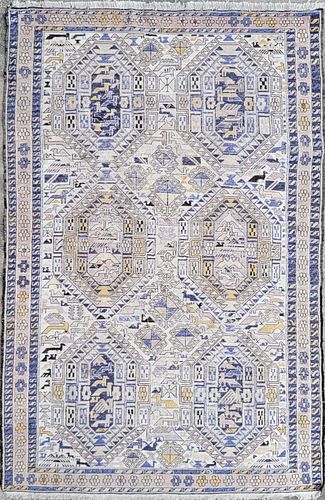 VINTAGE HAND WOVEN KILIM