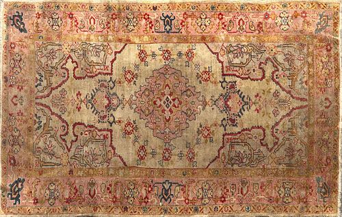 VINTAGE HAND WOVEN TURKISH OUSHAK