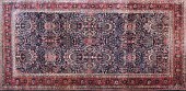 VINTAGE HAND WOVEN WOOL SAROUK