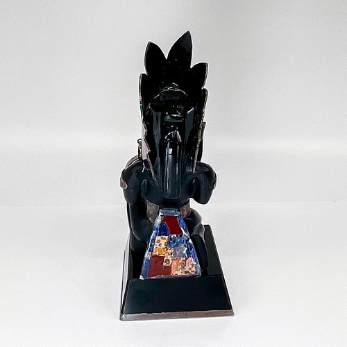 VINTAGE HANDMADE OBSIDIAN