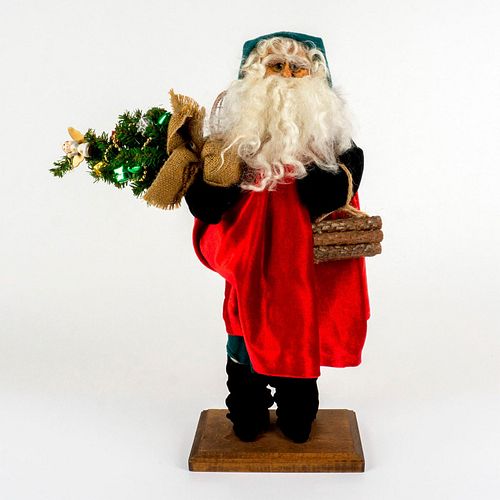 VINTAGE HANDMADE SANTA CLAUS ON