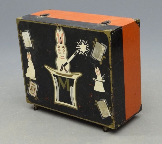 Vintage handpainted magician's