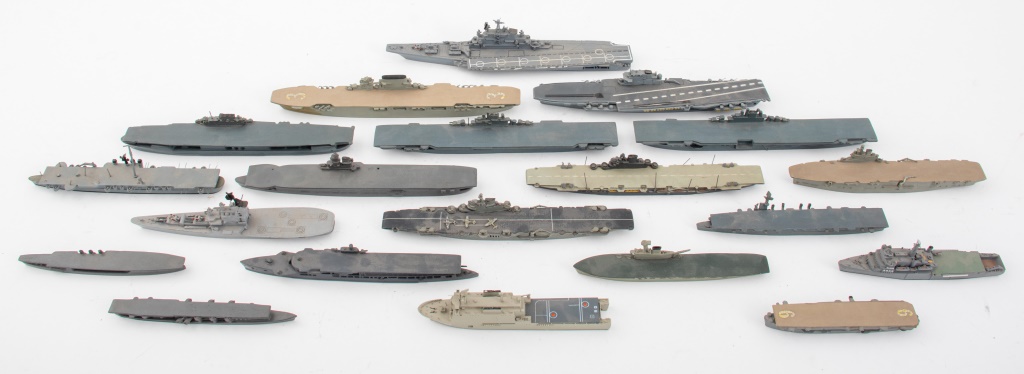 VINTAGE HANGER SHIP DIE-CAST TOY