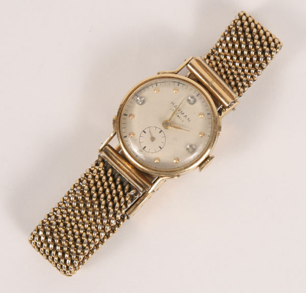 Vintage Harman 14K Gold and diamond