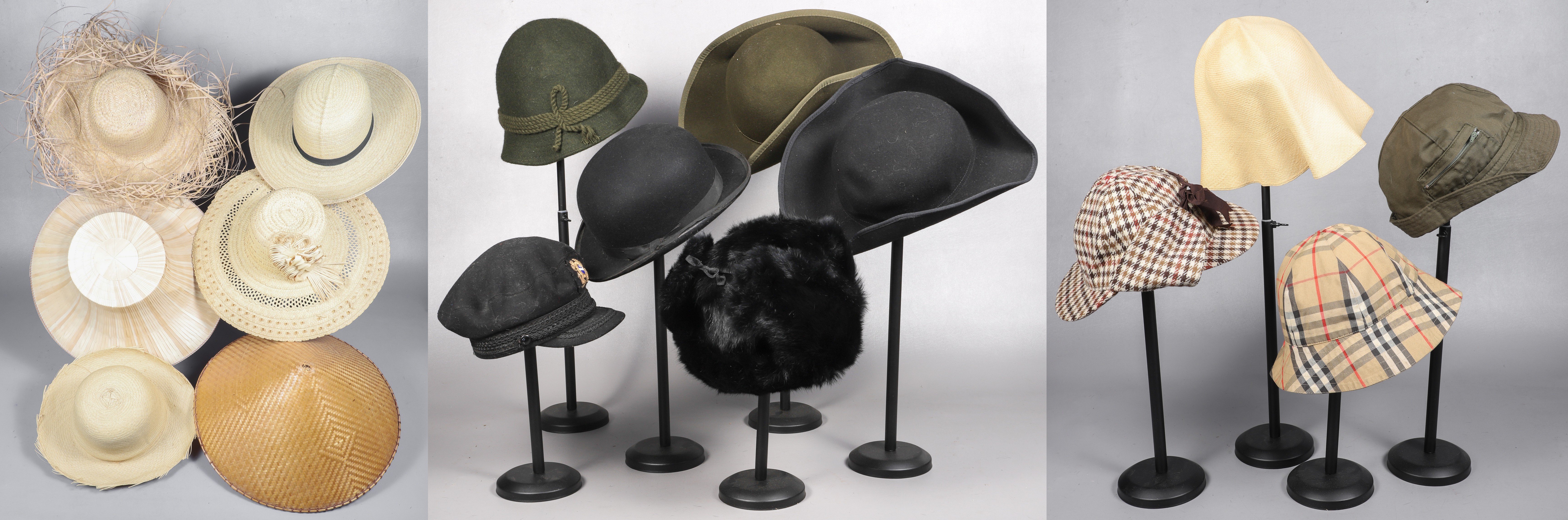 Vintage hat grouping to include