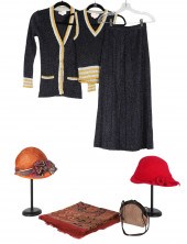 Vintage Hats, 70's Ensemble, P