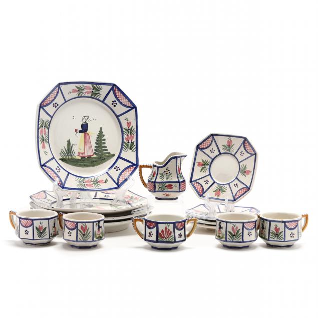 VINTAGE HB QUIMPER DESSERT / TEA