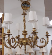 VINTAGE HEAVY CAST BRASS CHAND