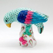 VINTAGE HEREND PORCELAIN PARRO