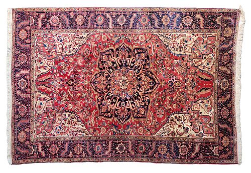 VINTAGE HERIZ PERSIAN ORIENTAL