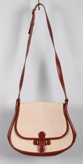 VINTAGE HERMES 'GLYKA' LINEN A