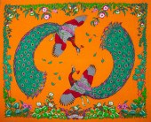 VINTAGE HERMES RECTANGLE SCARF