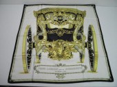 Vintage Hermes silk scarf ''Gr