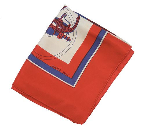VINTAGE HERMES SILK SCARFA
