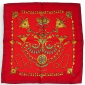 VINTAGE HERMES SILK SCARFDESCR