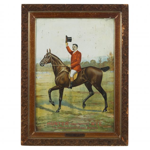 VINTAGE HUNTER BALTIMORE RYE FRAMED