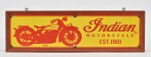VINTAGE INDIAN MOTORCYCLE PORC