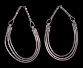 VINTAGE INDIAN SILVER SNAKE CH