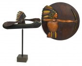 VINTAGE INDIAN WHIRLY GIG AND