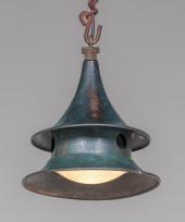 VINTAGE INDUSTRIAL HANGING LIG